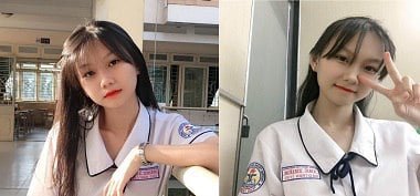 Em Bảo Trân, cô học sinh lớp 10