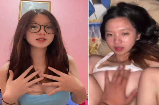 Bắt ny dạng háng miệng ngậm quần lót