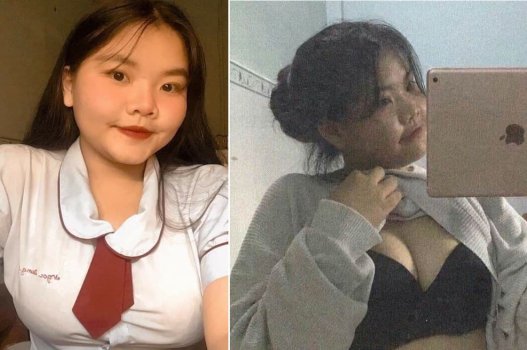 Cô học sinh béo tròn bị địt mạnh vẫn thích