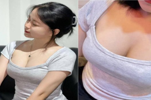 Em học sinh ngực to được bạn trai yêu chiều tận tụy