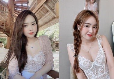 Hot girl Phương Anh khoe đầy đặn không che