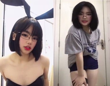 Cắt tóc ngắn và dễ thương bị đụ